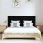 Black pine solid wood wall bed headboard 159.5x3x60cm by vidaXL, Headboards and footboards - Ref: Foro24-824852, Price: 94,72...