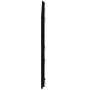 Cabecero de cama de pared madera maciza pino negro 159,5x3x60cm de vidaXL, Cabeceros y pies de cama - Ref: Foro24-824852, Pre...