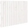 Wandbett-Kopfteil aus massivem weißem Kiefernholz, 95,5 x 3 x 60 cm von vidaXL, Kopf- und Fußteile - Ref: Foro24-824834, Prei...