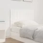 Solid white pine wood wall bed headboard 95.5x3x60 cm by vidaXL, Headboards and footboards - Ref: Foro24-824834, Price: 42,06...