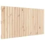 Cabecero de cama de pared madera maciza de pino 127,5x3x60 cm de vidaXL, Cabeceros y pies de cama - Ref: Foro24-824838, Preci...