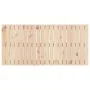 Cabecero de cama de pared madera maciza de pino 127,5x3x60 cm de vidaXL, Cabeceros y pies de cama - Ref: Foro24-824838, Preci...