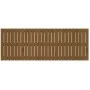 Wandbett-Kopfteil aus massivem Kiefernholz, honigbraun, 166 x 3 x 60 cm von vidaXL, Kopf- und Fußteile - Ref: Foro24-824861, ...