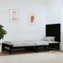 Wandbett-Kopfteil aus schwarzem Kiefernholz, 82,5 x 3 x 60 cm von vidaXL, Kopf- und Fußteile - Ref: Foro24-824857, Preis: 38,...