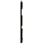 Cabecero de cama pared madera maciza pino negro 82,5x3x60 cm de vidaXL, Cabeceros y pies de cama - Ref: Foro24-824857, Precio...