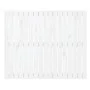 Wandbett-Kopfteil aus massivem weißem Kiefernholz, 108 x 3 x 90 cm von vidaXL, Kopf- und Fußteile - Ref: Foro24-824874, Preis...