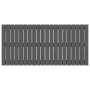 Gray pine solid wood wall bed headboard 127.5x3x60 cm by vidaXL, Headboards and footboards - Ref: Foro24-824840, Price: 73,06...