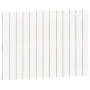 Wandbett-Kopfteil aus massivem weißem Kiefernholz, 82,5 x 3 x 60 cm von vidaXL, Kopf- und Fußteile - Ref: Foro24-824854, Prei...