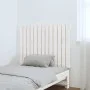 Wandbett-Kopfteil aus massivem weißem Kiefernholz, 82,5 x 3 x 60 cm von vidaXL, Kopf- und Fußteile - Ref: Foro24-824854, Prei...