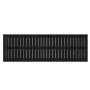 Cabecero de cama de pared madera maciza pino negro 185x3x60 cm de vidaXL, Cabeceros y pies de cama - Ref: Foro24-824867, Prec...