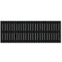 Solid black pine wood wall bed headboard 166x3x60 cm by vidaXL, Headboards and footboards - Ref: Foro24-824862, Price: 82,45 ...