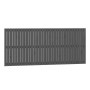 Gray pine solid wood wall bed headboard 204x3x90 cm by vidaXL, Headboards and footboards - Ref: Foro24-824880, Price: 128,11 ...