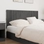Wandbett-Kopfteil aus massivem Kiefernholz in Grau, 140 x 3 x 60 cm von vidaXL, Kopf- und Fußteile - Ref: Foro24-824870, Prei...