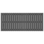 Gray pine solid wood wall bed headboard 140x3x60 cm by vidaXL, Headboards and footboards - Ref: Foro24-824870, Price: 95,48 €...