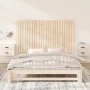 Cabecero de cama de pared madera maciza de pino 159,5x3x90 cm de vidaXL, Cabeceros y pies de cama - Ref: Foro24-824898, Preci...