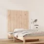 Wandbett-Kopfteil aus massivem Kiefernholz, 95,5 x 3 x 90 cm von vidaXL, Kopf- und Fußteile - Ref: Foro24-824883, Preis: 58,7...