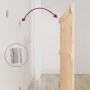 Wandbett-Kopfteil aus massivem Kiefernholz, 95,5 x 3 x 90 cm von vidaXL, Kopf- und Fußteile - Ref: Foro24-824883, Preis: 58,7...