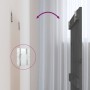 Wandbett-Kopfteil aus massivem Kiefernholz in Grau, 82,5 x 3 x 90 cm von vidaXL, Kopf- und Fußteile - Ref: Foro24-824905, Pre...