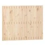 Cabecero de cama de pared madera maciza de pino 108x3x90 cm de vidaXL, Cabeceros y pies de cama - Ref: Foro24-824873, Precio:...