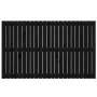 Cabecero de cama de pared madera maciza pino negro 147x3x90 cm de vidaXL, Cabeceros y pies de cama - Ref: Foro24-824897, Prec...