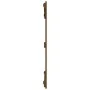 Wandbett-Kopfteil aus massivem Kiefernholz, honigbraun, 95,5 x 3 x 90 cm von vidaXL, Kopf- und Fußteile - Ref: Foro24-824886,...