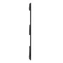 Wandbett-Kopfteil aus massivem schwarzem Kiefernholz, 108 x 3 x 90 cm von vidaXL, Kopf- und Fußteile - Ref: Foro24-824877, Pr...