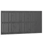 Gray pine solid wood wall bed headboard 166x3x90 cm by vidaXL, Headboards and footboards - Ref: Foro24-824910, Price: 121,91 ...