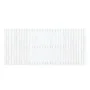Solid white pine wood wall bed headboard 204x3x90 cm by vidaXL, Headboards and footboards - Ref: Foro24-824879, Price: 126,46...