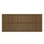 Wandbett-Kopfteil aus massivem Kiefernholz, honigbraun, 204 x 3 x 90 cm von vidaXL, Kopf- und Fußteile - Ref: Foro24-824881, ...