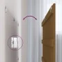 Wandbett-Kopfteil aus massivem Kiefernholz, honigbraun, 204 x 3 x 90 cm von vidaXL, Kopf- und Fußteile - Ref: Foro24-824881, ...