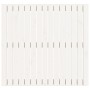 Wandbett-Kopfteil aus massivem weißem Kiefernholz, 95,5 x 3 x 90 cm von vidaXL, Kopf- und Fußteile - Ref: Foro24-824884, Prei...