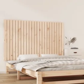 Wandbett-Kopfteil aus massivem Kiefernholz, 147 x 3 x 90 cm von vidaXL, Kopf- und Fußteile - Ref: Foro24-824893, Preis: 105,2...