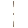Wandbett-Kopfteil aus massivem Kiefernholz, honigbraun, 159,5 x 3 x 90 cm von vidaXL, Kopf- und Fußteile - Ref: Foro24-824901...