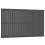 Gray pine solid wood wall bed headboard 147x3x90 cm by vidaXL, Headboards and footboards - Ref: Foro24-824895, Price: 74,44 €...