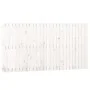 Cabecero de cama de pared madera maciza pino blanco 166x3x90 cm de vidaXL, Cabeceros y pies de cama - Ref: Foro24-824909, Pre...