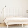 Solid white pine wood wall bed headboard 204x3x110cm by vidaXL, Headboards and footboards - Ref: Foro24-824929, Price: 177,01...