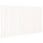 Wandbett-Kopfteil aus massivem weißem Kiefernholz, 204 x 3 x 110 cm von vidaXL, Kopf- und Fußteile - Ref: Foro24-824929, Prei...