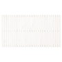 Solid white pine wood wall bed headboard 204x3x110cm by vidaXL, Headboards and footboards - Ref: Foro24-824929, Price: 177,01...
