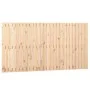 Cabecero de cama de pared madera maciza de pino 166x3x90 cm de vidaXL, Cabeceros y pies de cama - Ref: Foro24-824908, Precio:...