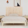 Wandbett-Kopfteil aus massivem Kiefernholz, 166 x 3 x 90 cm von vidaXL, Kopf- und Fußteile - Ref: Foro24-824908, Preis: 110,2...