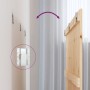 Cabecero de cama de pared madera maciza de pino 166x3x90 cm | Foro24.es | Tu tienda online para hogar, jardín y más Foro24.es