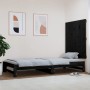 Black pine solid wood wall bed headboard 82.5x3x90 cm by vidaXL, Headboards and footboards - Ref: Foro24-824907, Price: 47,46...