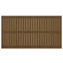 Solid pine wood wall bed headboard honey brown 166x3x90 cm by vidaXL, Headboards and footboards - Ref: Foro24-824911, Price: ...