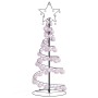VidaXL LED para árbol de Navidad con bolas 80 LED blanco cálido