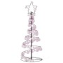 VidaXL LED para árbol de Navidad con bolas 80 LED blanco cálido