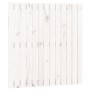 Solid white pine wood wall bed headboard 82.5x3x90 cm by vidaXL, Headboards and footboards - Ref: Foro24-824904, Price: 47,50...
