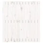 Cabecero de cama pared madera maciza pino blanco 82,5x3x90 cm de vidaXL, Cabeceros y pies de cama - Ref: Foro24-824904, Preci...