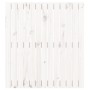 Solid white pine wood wall bed headboard 82.5x3x90 cm by vidaXL, Headboards and footboards - Ref: Foro24-824904, Price: 47,50...