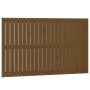 Wandbett-Kopfteil aus massivem Kiefernholz, honigbraun, 140 x 3 x 90 cm von vidaXL, Kopf- und Fußteile - Ref: Foro24-824921, ...
