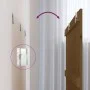 Solid pine wood wall bed headboard honey brown 140x3x90 cm by vidaXL, Headboards and footboards - Ref: Foro24-824921, Price: ...